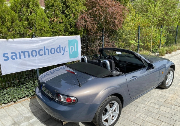 Mazda MX-5 cena 25900 przebieg: 168000, rok produkcji 2006 z Poznań małe 529